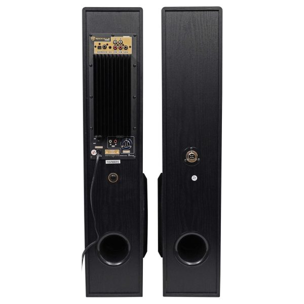 Rockville TM80B Bluetooth Home Theater Tower Speaker System+(2) 8  Subwoofers! For Discount