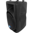 2 Rockville RPG15BT 15  Powered Bluetooth DJ Wireless Link Speakers+Rolling Bags Sale