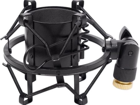 Black Metal Shock Mount w Foam For MXL V67G Condenser Studio Microphone on Sale