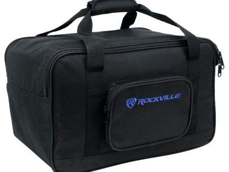 Rockville Weather Proof Speaker Bag Carry Case For Behringer MPA200BT 8  Speaker For Discount