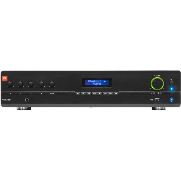 JBL VMA160 Commercial Restaurant 120W Bluetooth Amplifier+Black Wall Controller For Discount