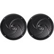 4) Rockville RSM65B 6.5  Waterproof Slim Marine Boat Speakers+Hifonics Amplifier on Sale