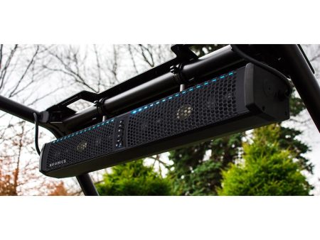 Hifonics TPS-6 Six-Speaker Bluetooth Polaris ATV UTV RZR Marine Soundbar System Online Hot Sale