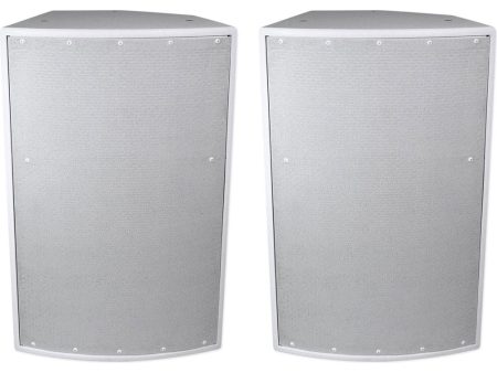 (2) Peavey SP 2 15  Church Speakers For Church Sound Systems Flyable - In White Sale