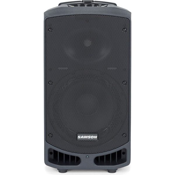 (2) Samson Expedition XP310W 10  DJ PA Speakers w Bluetooth+Mic+Facade K-Band on Sale