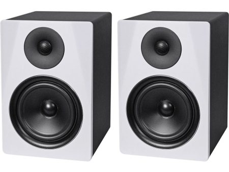 (2) Rockville DPM6W Dual Powered 6.5  420 Watt Active Studio Monitor Speakers Online Sale