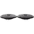 4) Rockville RSM65B 6.5  Waterproof Slim Marine Boat Speakers+Hifonics Amplifier on Sale