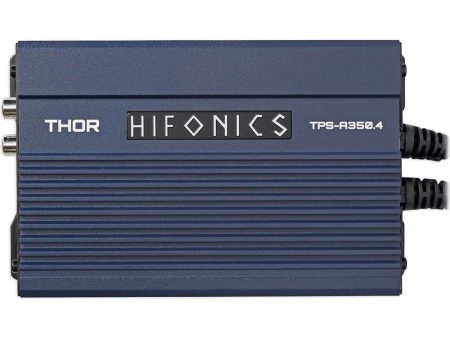 Hifonics TPS-A350.4 350w 4-Channel Marine Amplifier For Polaris RZR ATV UTV Cart Online