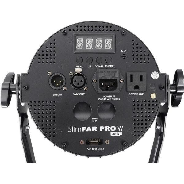 2 Chauvet DJ SlimPar Pro W USB Variable White D-Fi LED Par Can Wash lights+Hazer Online now