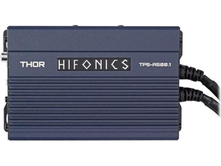 Hifonics TPS-A500.1 500w Mono Marine Sub Amplifier For Polaris RZR ATV UTV Cart Online