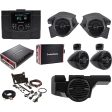 Rockford Fosgate Polaris RZR-STAGE4 Receiver+(4) Speakers+(2) Amps+Sub+Soundbar Hot on Sale