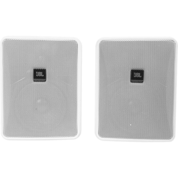 (4) JBL Control 25-1-WH 5.25  30w 70v Commercial Restaurant Bar Wall Speakers Cheap