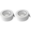 (2) Rolls Rockville Pro Audio Stage Wire ROCK GAFF White Gaffers Tape 2 x100 Ft For Discount