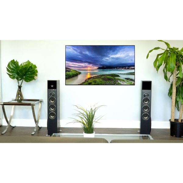 Tower Speaker Home Theater System w Sub For Sharp Smart Television TV-Black Hot on Sale