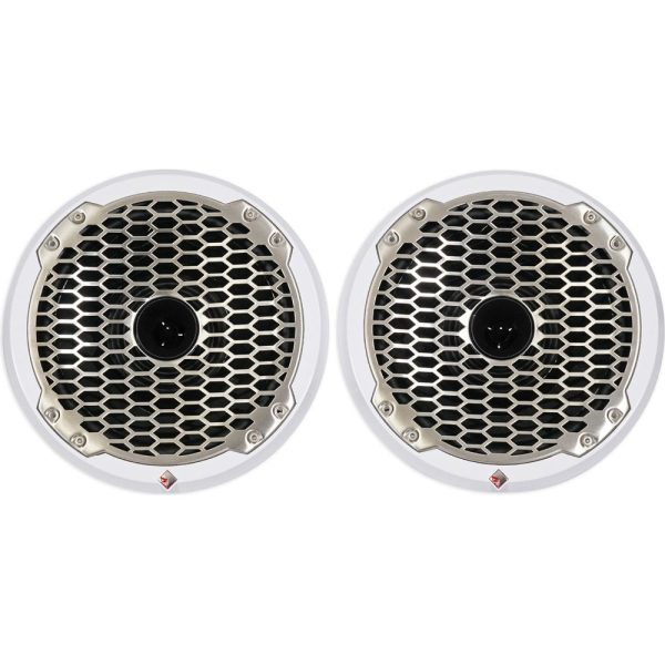 (4) Rockford Fosgate Punch PM282H 8  600W Marine Boat Speakers White 4-Ohm Online Hot Sale