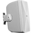 2 Rockville WET-7020W 5.25  70V Commercial Indoor Outdoor Wall Speakers in White Discount