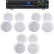 JBL VMA260 60w 8-Input Amplifier+(12) 8  JBL Speakers For Restaurant Bar Cafe Cheap