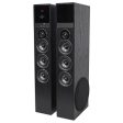 Tower Speaker Home Theater System w Sub For Sharp Smart Television TV-Black Hot on Sale