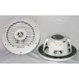 Kenwood KFC-1652MRW 6.5  300 Watt Pair Marine Boat Speakers 6 1 2  KFC1652MRW For Discount