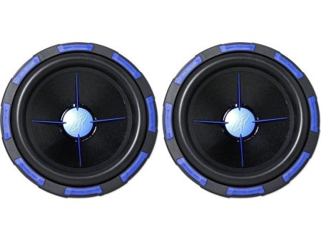 Pair Power Acoustik MOFO-152X 15  6000 Watt Car Subwoofers Subs MOFO152X For Sale