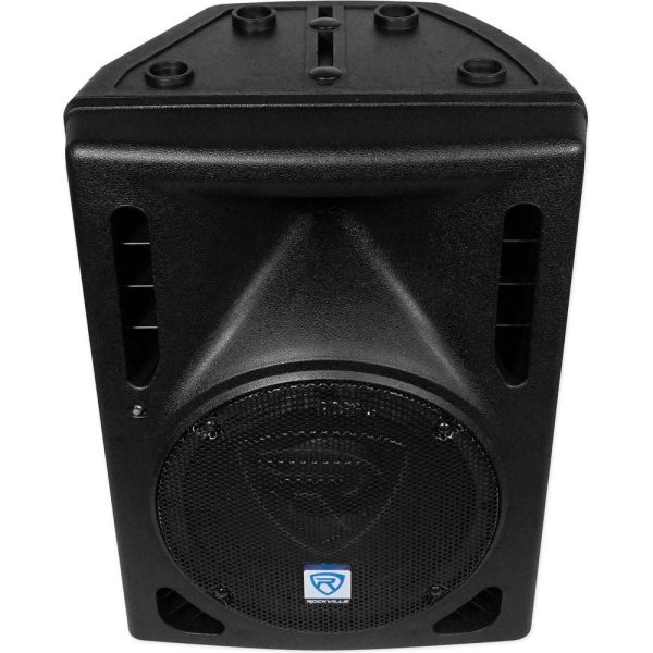 2) Rockville RPG8BT 8  Bluetooth 400w Speakers+Wall Mounts 4 Restaurant Bar Cafe Cheap