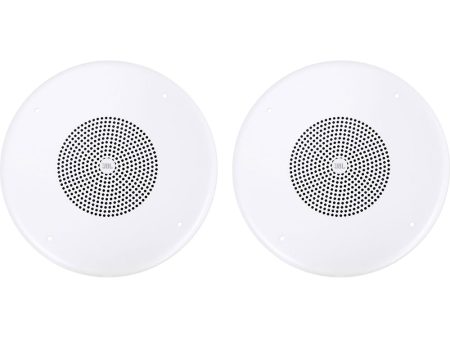 (2) JBL CSS8004 4  Commercial 70V 100V 5w Ceiling Speakers 4 Restaurant Bar Cafe For Discount