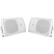 (4) Rockville HP5S-8 5.25  Outdoor Indoor Home Theater Speakers+Swivel Brackets Discount