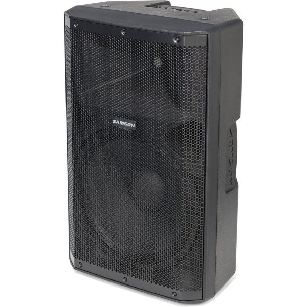 (2) Samson RS115A 15  400w Powered DJ PA Speakers w Bluetooth USB+Stands+Cables Online