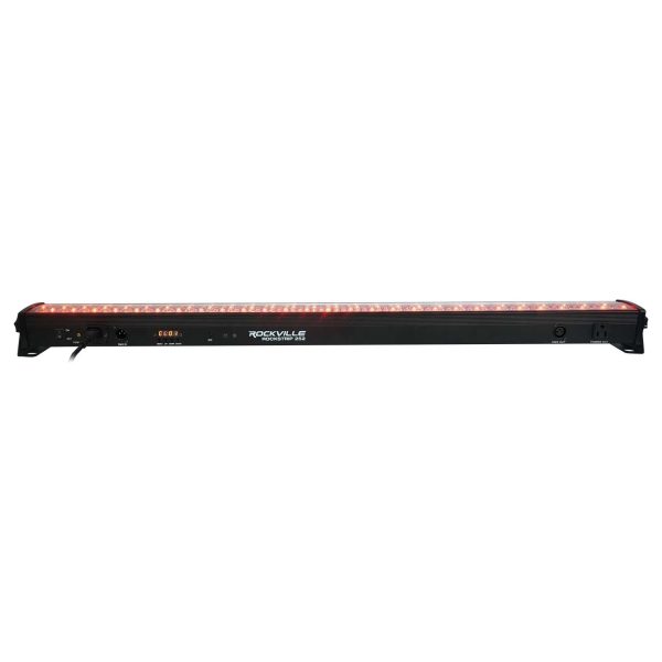 Rockville ROCKSTRIP 252 LED 5 Channel DMX RGB Color Strip DJ Wash Up Light Bar Online Hot Sale