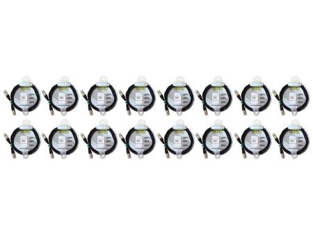 (16) Chauvet DMX3P10FT 10 Foot Male To Female 3 Pin DMX Lighting Cable Cheap