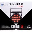 Chauvet SLIMPART12BT Bluetooth RGB LED Sound-Activated Par Can Wash Light For Sale