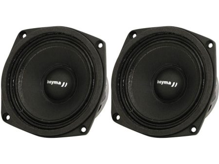 (2)  Beyma PRO5WND 5  200w Mid-bass Midrange Car Stereo Speakers Sale