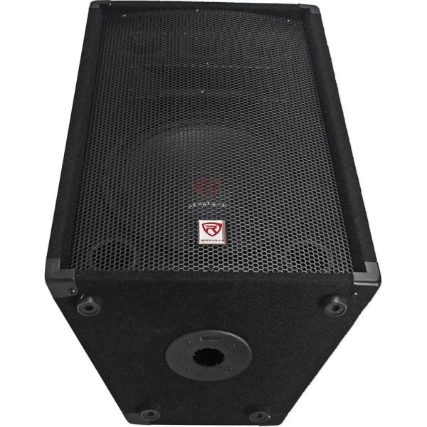 (2) Rockville RSG12.4 12” 3-Way 1000w DJ PA Speakers+Powered Mixer+Mics+Stands Online Sale