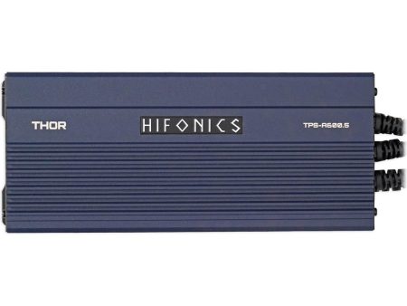 Hifonics TPS-A600.5 600w 5-Channel Marine Amplifier For Polaris RZR ATV UTV Cart on Sale