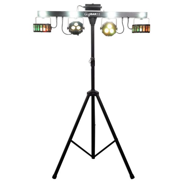 Chauvet GigBar 2.0 Light FX Bar w Tripod+Footswitch+Remote+Bag+DMX Controller Hot on Sale