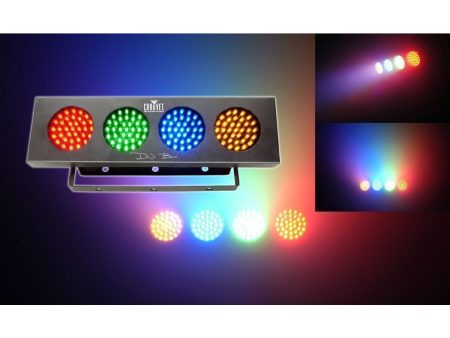 Chauvet DJ BANK RGBA LED Church Stage Design Lighting Fixture w Sound Activation Online