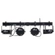 Chauvet DJ GigBAR Flex (2) Derby+(2) Par Can Lights+Footswitch+Fogger w  LED s Hot on Sale