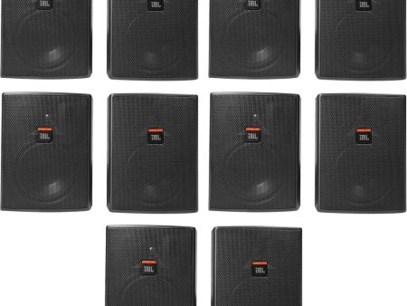 (10) JBL Pro CONTROL 25AV 5.25  60 Watt 70v Indoor Outdoor Commercial Speakers Online Sale