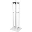 (1) Rockville White Adjustable Totem Stand For Rockville SPGN104 10  Speaker Online