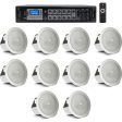 (10) JBL Ceiling Speakers+350w 6-Zone Bluetooth Amplifier For Hotel Office Diner Discount