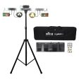 Chauvet GigBar 2.0 Light FX Bar w Tripod+Footswitch+Remote+Bag+DMX Controller Hot on Sale