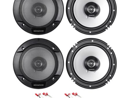 Kenwood Front+Rear Door 6.5  Speaker Replacement For 2000-04 Subaru Outback Online now