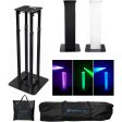 (1) Rockville Black Adjustable Totem Speaker Stand For JBL JRX215 Online Sale