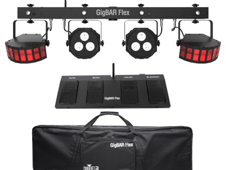 Chauvet DJ GigBAR Flex Lighting System For Church Stage Design Derby+Wash Lights Sale