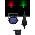 Chauvet SlimPAR 64 RGBA Compact DMX LED Wash Light Slim Par SlimPAR64+Free Scrim Online now