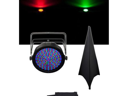 Chauvet SlimPAR 64 RGBA Compact DMX LED Wash Light Slim Par SlimPAR64+Free Scrim Online now