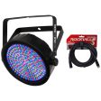 Chauvet SlimPAR 64 RGBA Compact DMX Wash Light + FREE 25FT Cable Online Sale