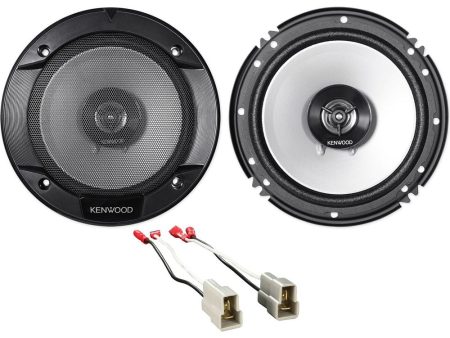 Kenwood Front Door 6.5  Speaker Replacement Kit For 2000-04 Subaru Outback For Sale