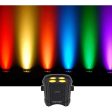 Chauvet DJ Ezlink Par Q4 BT Wireless Battery-Powered Bluetooth Wash Light+Bag Cheap