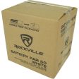 12) Rockville BATTERY PAR 50 White Rechargeable LED DMX DJ Wash Up-Lights+Bags Supply